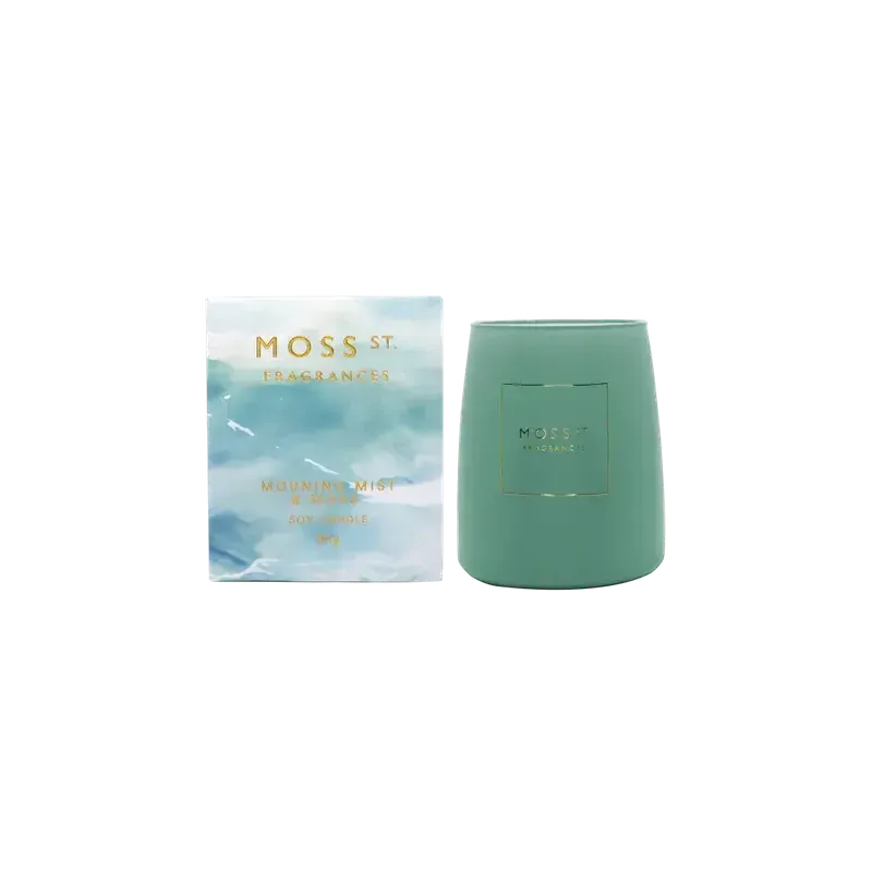 Morning Mist & Moss Soy Candle 80g-Moss St. Fragrances-Shop At The Hive Ashburton-Lifestyle Store & Online Gifts