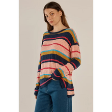 Natasha Knit Top / Multi Stripe-Betty Basics-Shop At The Hive Ashburton-Lifestyle Store & Online Gifts