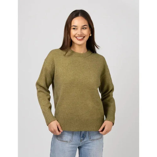 Nell Jumper / Sage-Stella + Gemma-Shop At The Hive Ashburton-Lifestyle Store & Online Gifts