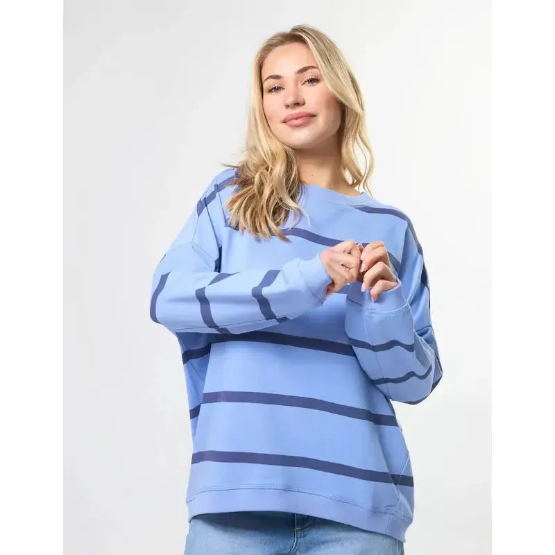 Newport Sweat / Cornflower-Stella + Gemma-Shop At The Hive Ashburton-Lifestyle Store & Online Gifts