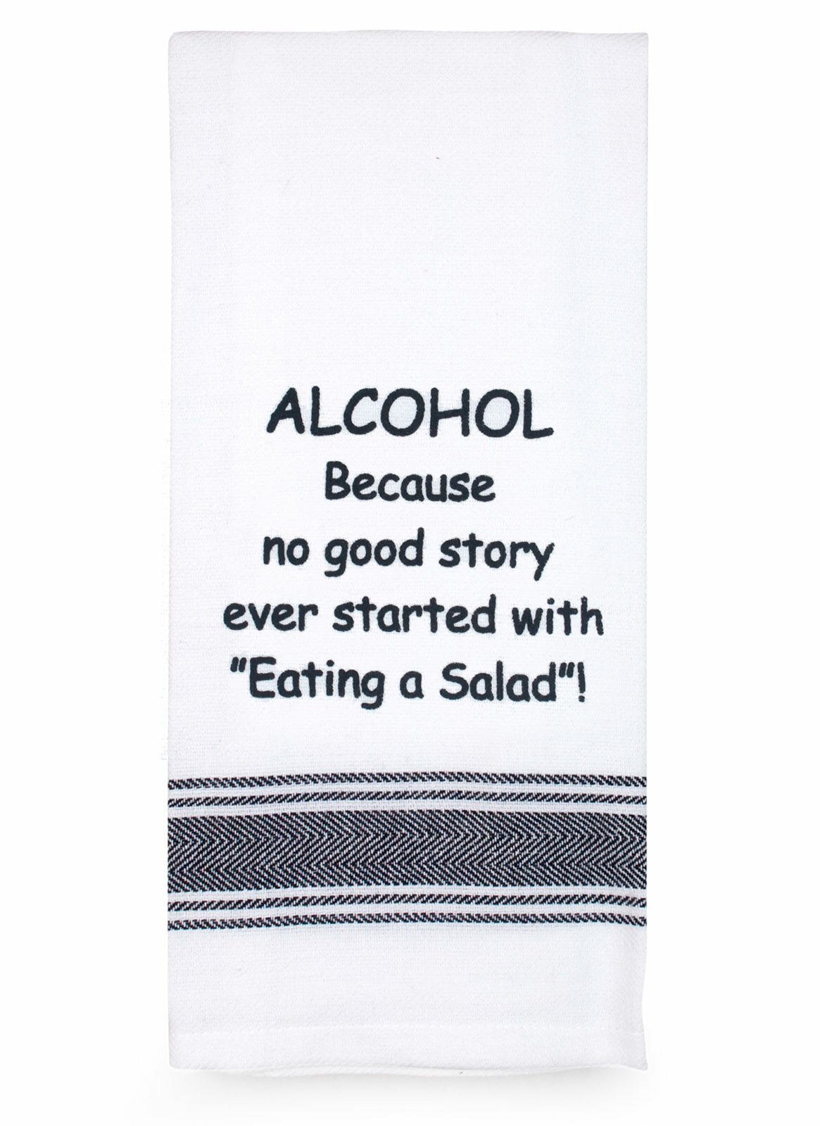 "No Good Story" Tea Towel-Tamboril-Shop At The Hive Ashburton-Lifestyle Store & Online Gifts