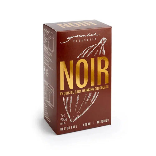 Noir Drinking Chocolate 200g-Grounded Pleasures-Shop At The Hive Ashburton-Lifestyle Store & Online Gifts