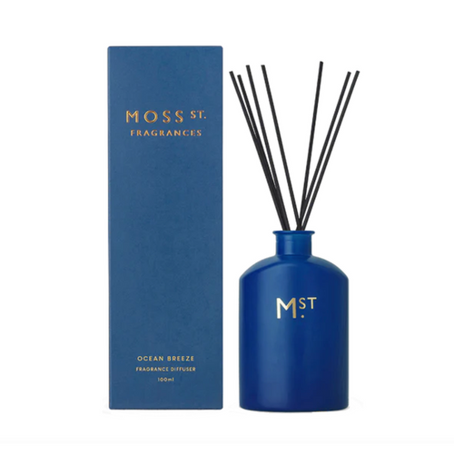 Ocean Breeze Diffuser 100ml-Moss St. Fragrances-Shop At The Hive Ashburton-Lifestyle Store & Online Gifts
