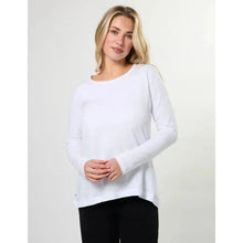 Parker Crew Top / White-Stella + Gemma-Shop At The Hive Ashburton-Lifestyle Store & Online Gifts