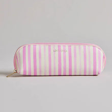 Pencil Case - Make Up Case / Pink Stripe-Love & Spell-Shop At The Hive Ashburton-Lifestyle Store & Online Gifts