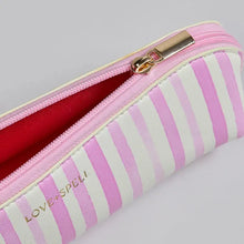 Pencil Case - Make Up Case / Pink Stripe-Love & Spell-Shop At The Hive Ashburton-Lifestyle Store & Online Gifts