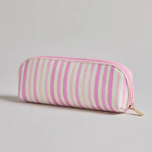 Pencil Case - Make Up Case / Pink Stripe-Love & Spell-Shop At The Hive Ashburton-Lifestyle Store & Online Gifts