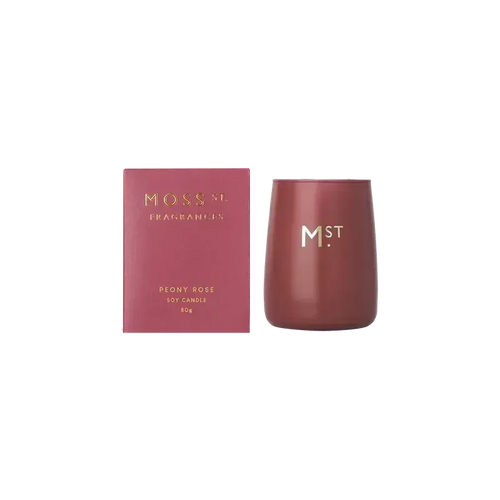 Peony Rose Soy Candle Candle 80g-Moss St. Fragrances-Shop At The Hive Ashburton-Lifestyle Store & Online Gifts