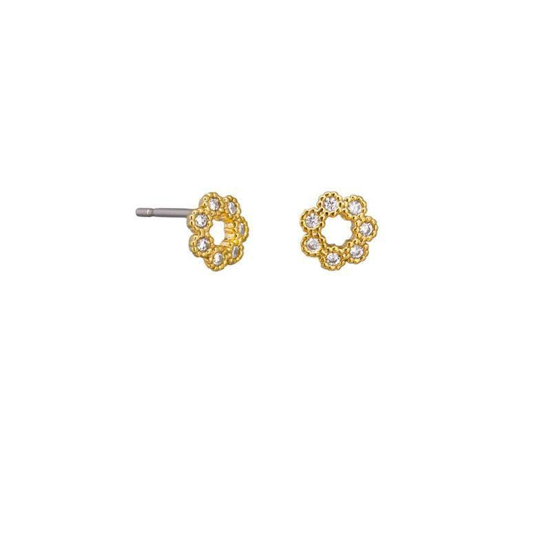 Petite Crystal Flower Earring-Tiger Tree-Shop At The Hive Ashburton-Lifestyle Store & Online Gifts