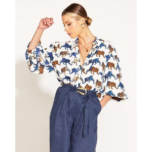 Queen Of The Jungle Oversized Shirt-Fate & Becker-Shop At The Hive Ashburton-Lifestyle Store & Online Gifts