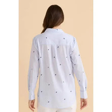 Reid Shirt / Blue Bow Stripe-Betty Basics-Shop At The Hive Ashburton-Lifestyle Store & Online Gifts