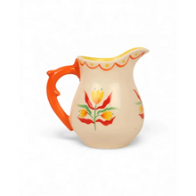 Retro Folk Stoneware Milk Jug-La La Land-Shop At The Hive Ashburton-Lifestyle Store & Online Gifts