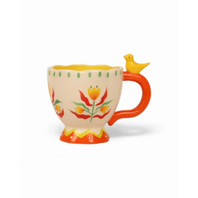 Retro Folk Stoneware Mug-La La Land-Shop At The Hive Ashburton-Lifestyle Store & Online Gifts