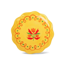 Retro Folk Stoneware Plate-La La Land-Shop At The Hive Ashburton-Lifestyle Store & Online Gifts