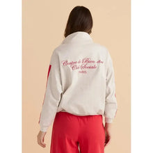 Rocco Quarter Zip Sweatshirt / Grey Marle-Betty Basics-Shop At The Hive Ashburton-Lifestyle Store & Online Gifts