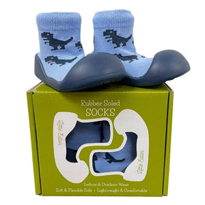 Rubber Soled Socks / Dinosaur-ES Kids-Shop At The Hive Ashburton-Lifestyle Store & Online Gifts