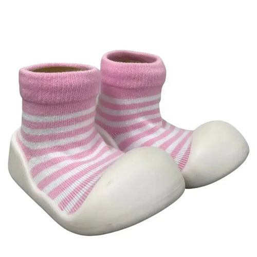 Rubber Soled Socks / Pink-ES Kids-Shop At The Hive Ashburton-Lifestyle Store & Online Gifts