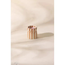 Rust Striped Ceramic Candle / Sienna Sunset-Paddy Wax-Shop At The Hive Ashburton-Lifestyle Store & Online Gifts