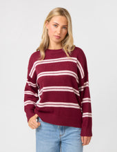 Bianca Jumper / Maroon+Baby Pink