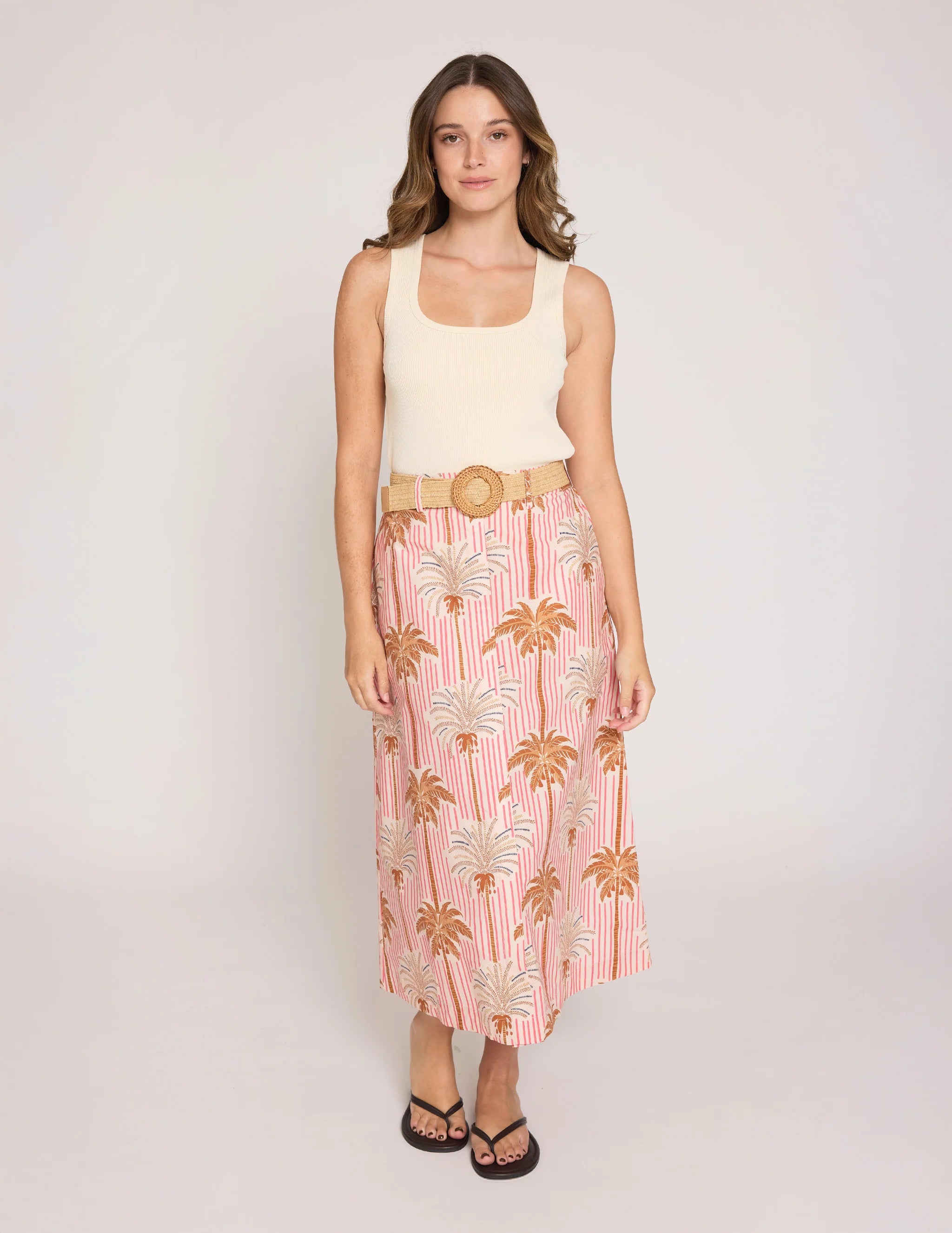 Winslet Skirt / Terra Palms-Stella + Gemma-Shop At The Hive Ashburton-Lifestyle Store & Online Gifts