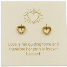 Inspiration Stud Earrings-Love Lunamei-Shop At The Hive Ashburton-Lifestyle Store & Online Gifts