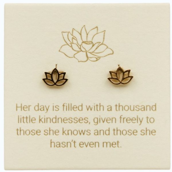 Inspiration Stud Earrings-Love Lunamei-Shop At The Hive Ashburton-Lifestyle Store & Online Gifts