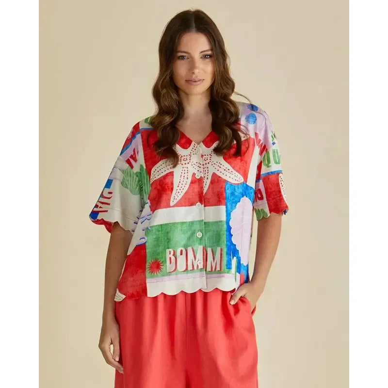 Scarlett Shirt-Betty Basics-Shop At The Hive Ashburton-Lifestyle Store & Online Gifts