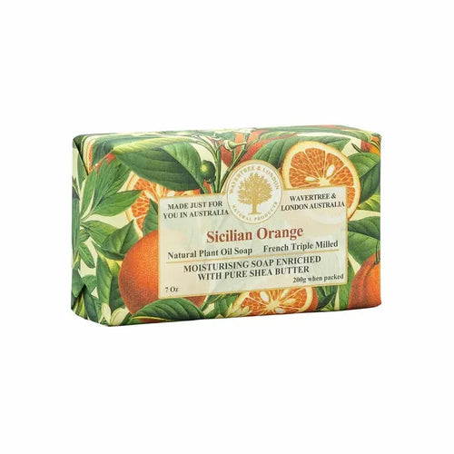 Sicilian Orange Soap-Wavertree & London-Shop At The Hive Ashburton-Lifestyle Store & Online Gifts