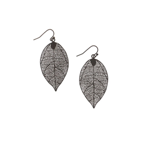 Small Leaf Earrings-Tiger Tree-Shop At The Hive Ashburton-Lifestyle Store & Online Gifts
