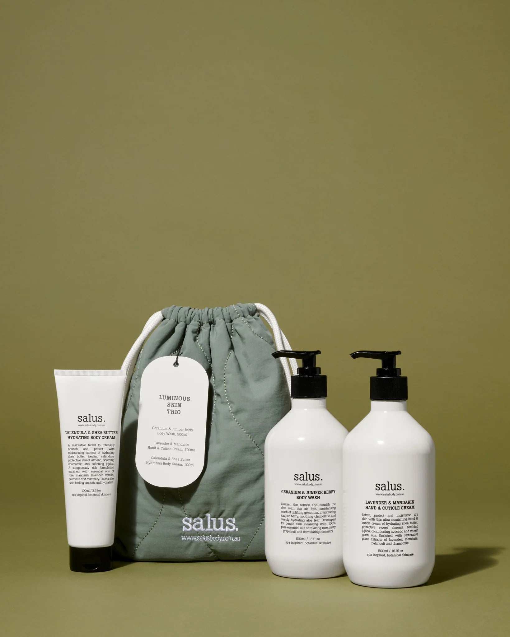 Luminous Skin Trio-Salus Body-Shop At The Hive Ashburton-Lifestyle Store & Online Gifts
