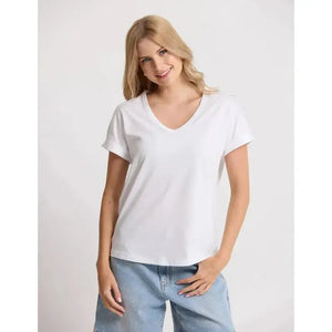 Soho Cuff V Tee-Stella + Gemma-Shop At The Hive Ashburton-Lifestyle Store & Online Gifts