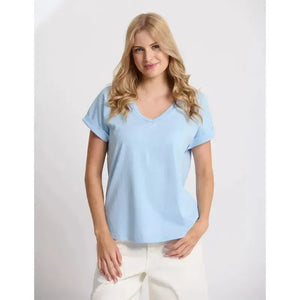 Soho Cuff V Tee-Stella + Gemma-Shop At The Hive Ashburton-Lifestyle Store & Online Gifts