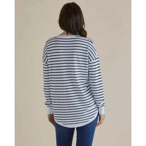 Sophie Knit Jumper / Monochrome Stripe-Betty Basics-Shop At The Hive Ashburton-Lifestyle Store & Online Gifts