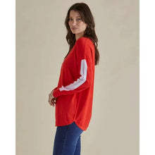 Sophie Knit Jumper / Red-Betty Basics-Shop At The Hive Ashburton-Lifestyle Store & Online Gifts