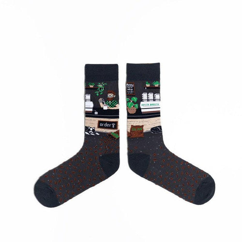 Spillin’ The Beans Male Socks-Spencer Flynn-Shop At The Hive Ashburton-Lifestyle Store & Online Gifts