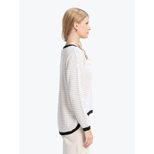 Street Jumper / Beige Stripe-Stella + Gemma-Shop At The Hive Ashburton-Lifestyle Store & Online Gifts