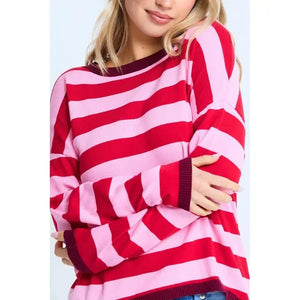 Street Jumper / Berry Blaze-Stella + Gemma-Shop At The Hive Ashburton-Lifestyle Store & Online Gifts