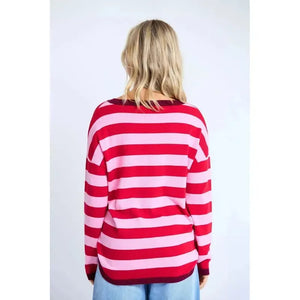Street Jumper / Berry Blaze-Stella + Gemma-Shop At The Hive Ashburton-Lifestyle Store & Online Gifts
