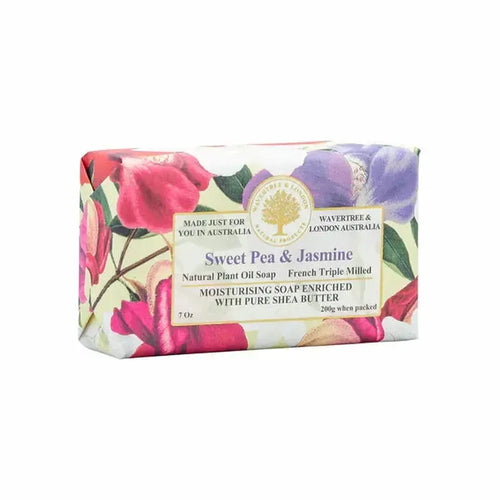 Sweet Pea & Jasmine Soap-Wavertree & London-Shop At The Hive Ashburton-Lifestyle Store & Online Gifts