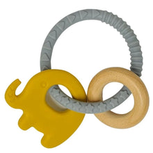Silicone Teether Ring / Elephant-ES Kids-Shop At The Hive Ashburton-Lifestyle Store & Online Gifts