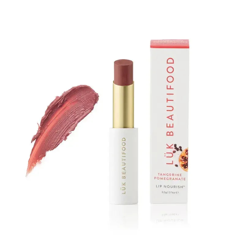 Tangerine Pomegranate Lip Nourish-Lük Beautifood-Shop At The Hive Ashburton-Lifestyle Store & Online Gifts