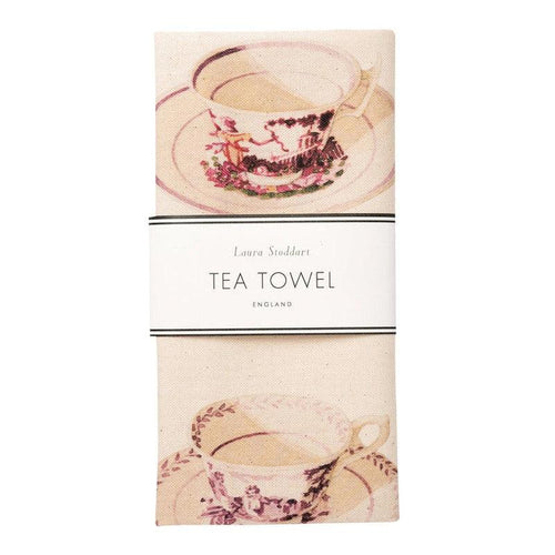 Tea Time Tea Towel-Laura Stoddart-Shop At The Hive Ashburton-Lifestyle Store & Online Gifts