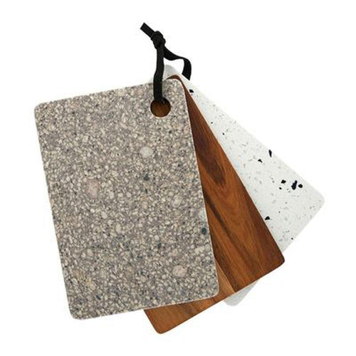 Terrazzo & Acacia Board / Set of 3-Coast to Coast-Shop At The Hive Ashburton-Lifestyle Store & Online Gifts
