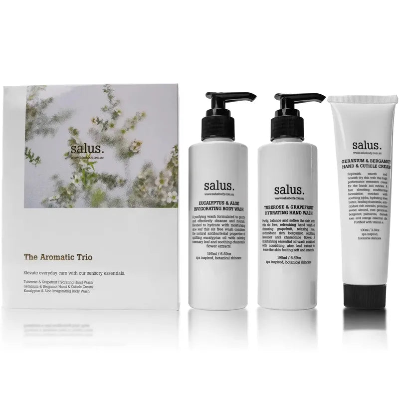 The Aromatic Trio-Salus Body-Shop At The Hive Ashburton-Lifestyle Store & Online Gifts