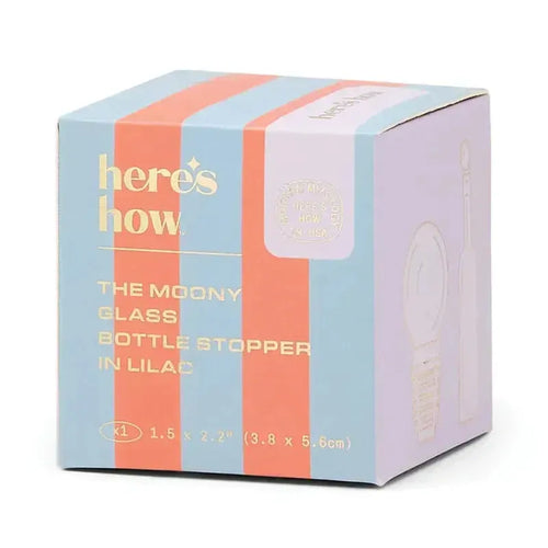 The Moony Glass Bottle Stopper-Gentlemen's Hardware-Shop At The Hive Ashburton-Lifestyle Store & Online Gifts