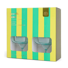 The Rue Margarita Glass / Set of Four-Gentlemen's Hardware-Shop At The Hive Ashburton-Lifestyle Store & Online Gifts