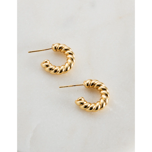 Tia Earring / Gold-Zafino-Shop At The Hive Ashburton-Lifestyle Store & Online Gifts