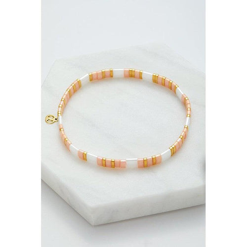 Tile Bracelet / Pink-Zafino-Shop At The Hive Ashburton-Lifestyle Store & Online Gifts