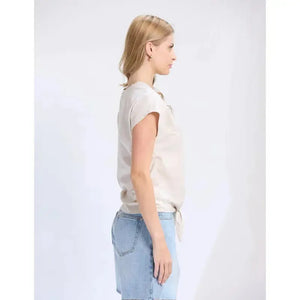 Top Knot Top / Chai-Stella + Gemma-Shop At The Hive Ashburton-Lifestyle Store & Online Gifts