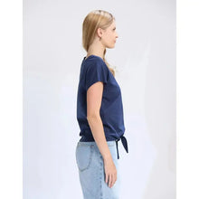 Top Knot Top / Navy-Stella + Gemma-Shop At The Hive Ashburton-Lifestyle Store & Online Gifts